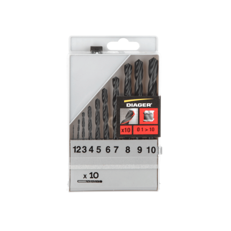 10 FORET HSS MEULE 718C D-1/10